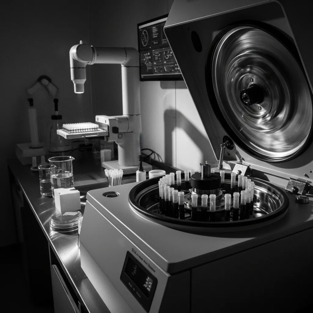 State-of-the-art laboratory equipment